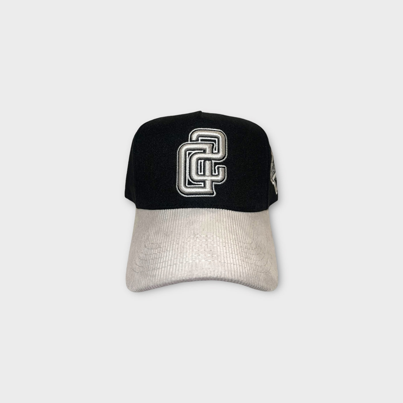 BLACK/GREY CORDUROY HOMETOWN HAT