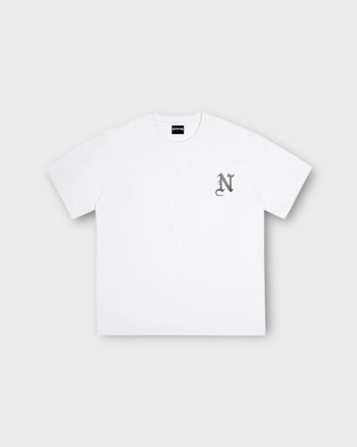 NEVERLESS EAGLE TEE WHITE