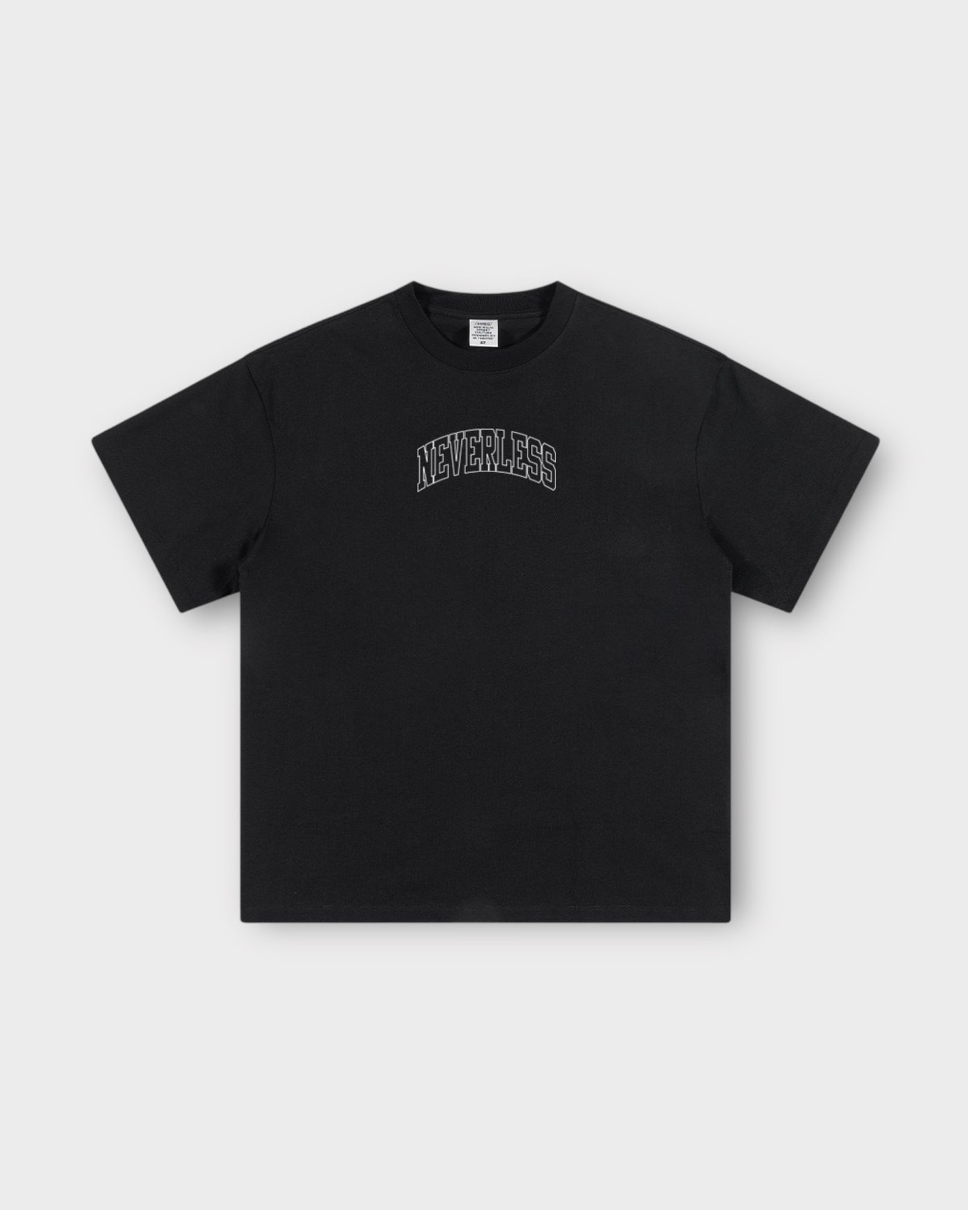 EMBROIDERED ARC LOGO BLACK